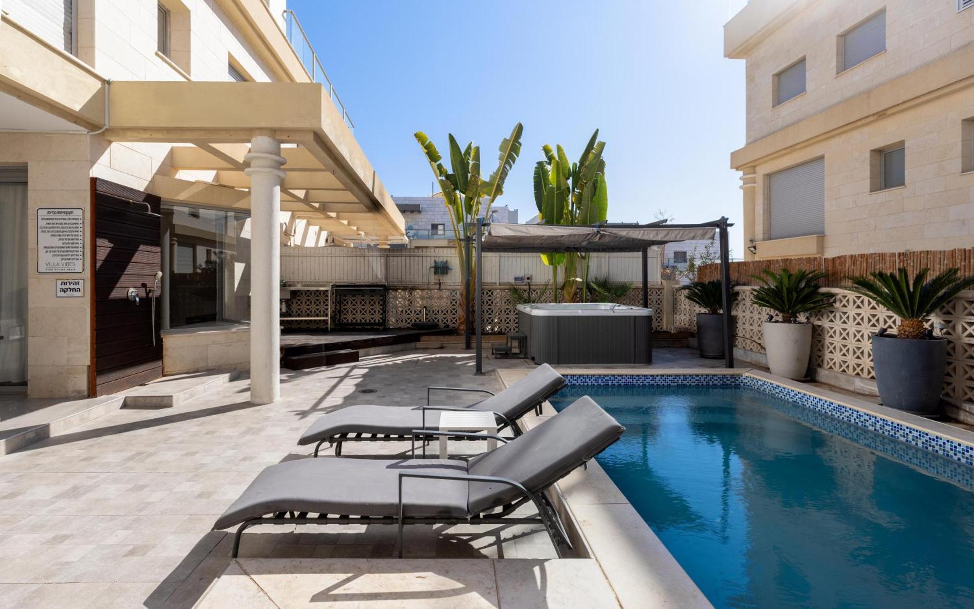 Sahara - Designed Duplex With A Private Pool Hotel Eilat Luaran gambar
